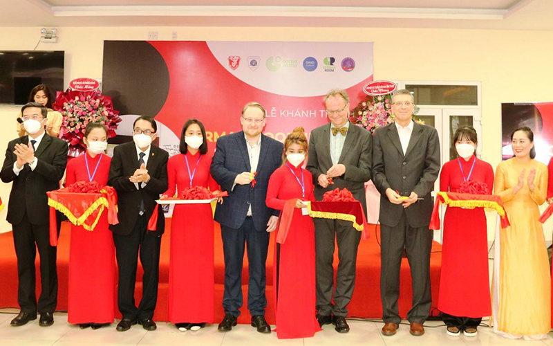 Mise en service d un espace de langue et de culture allemandes à Huê